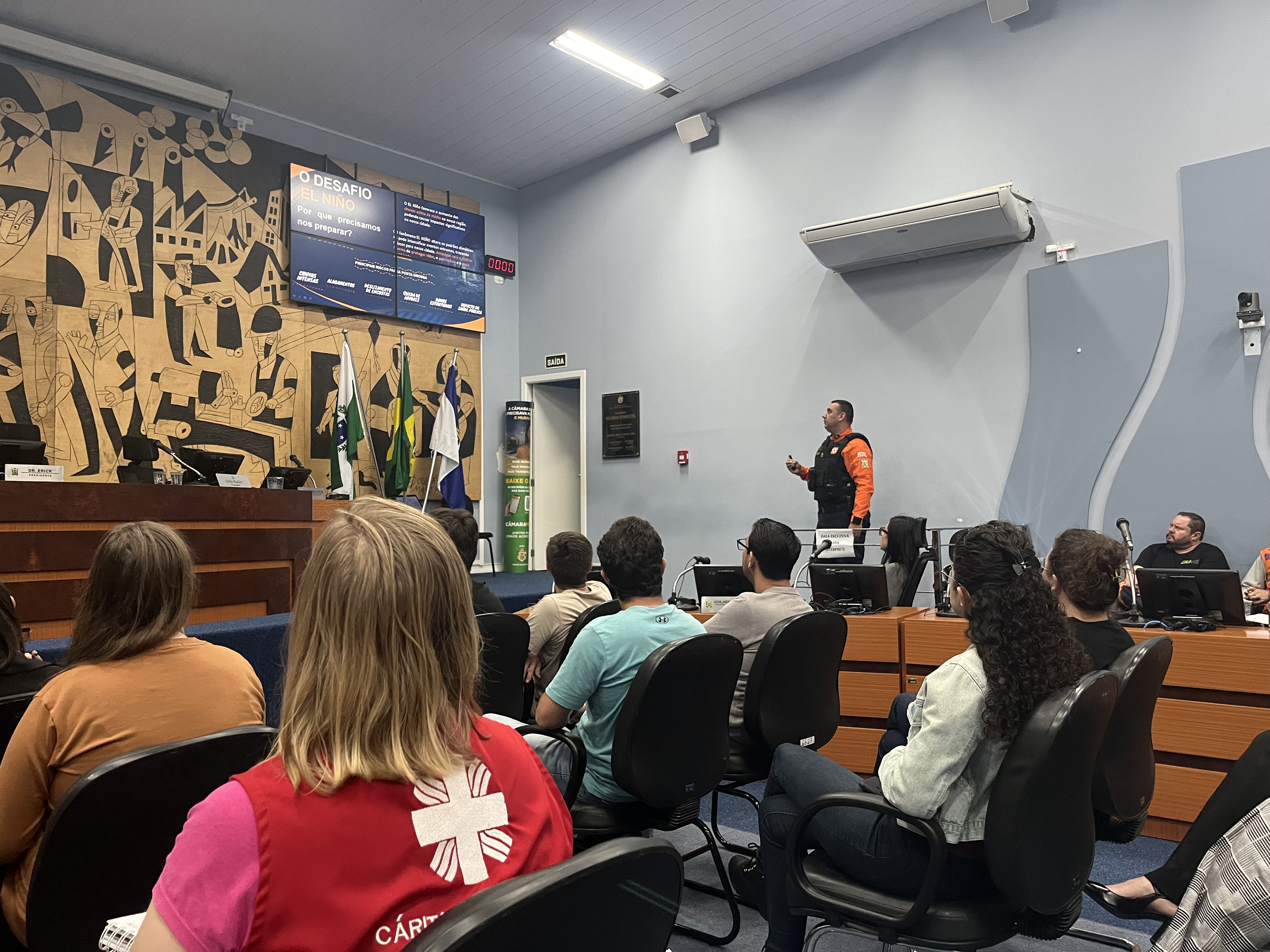 Ponta Grossa debate impactos e ações de prevenção ao El Niño em audiência pública na Câmara