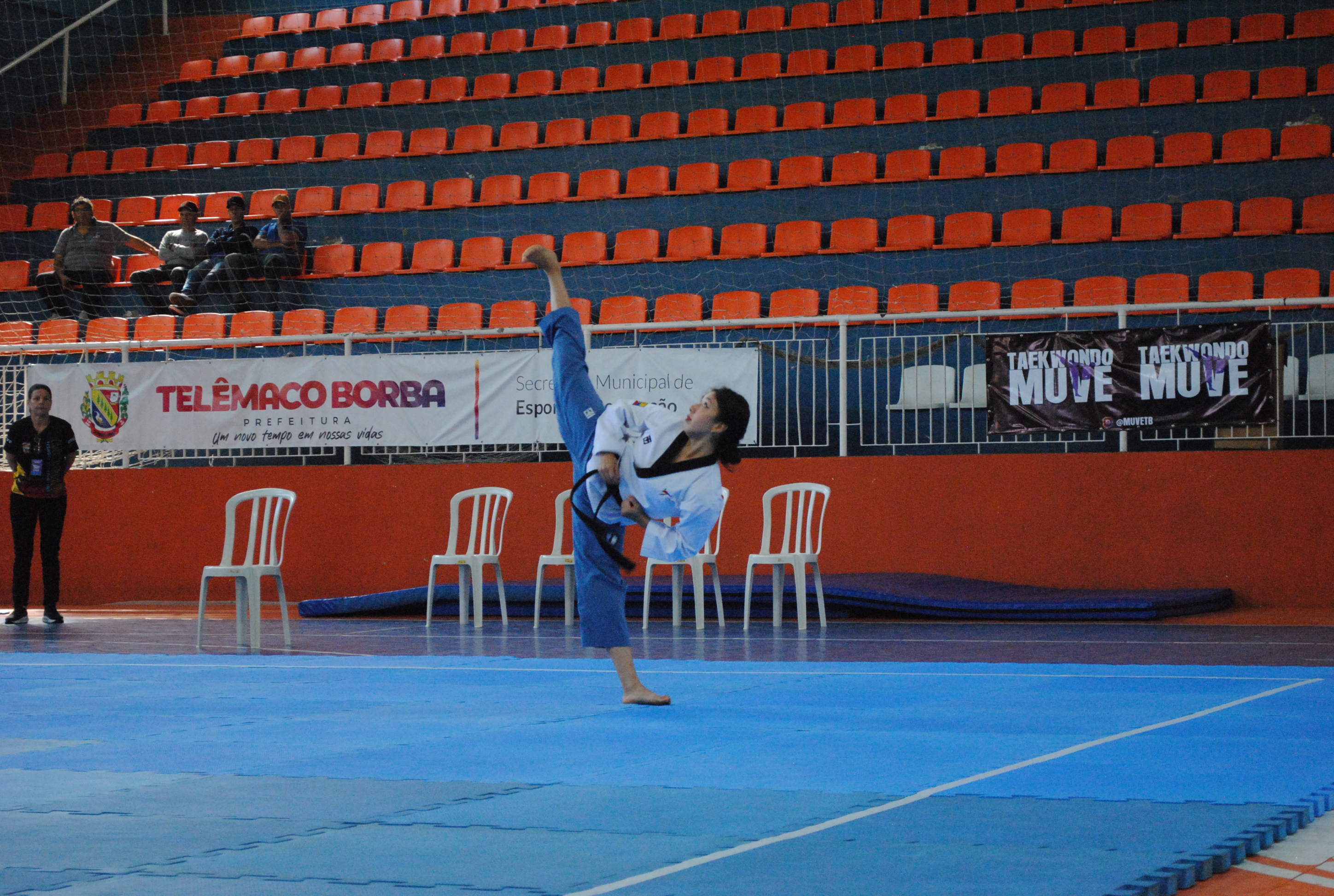 Telêmaco Borba recebe torneio de Taekwondo no Ginásio Furtadão